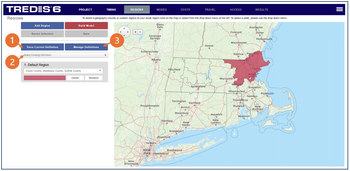 Store Definition Button