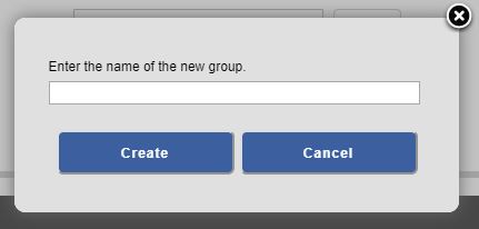 Create new group